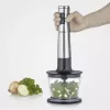 Batidora de mano Severin SM 3775 negra acero inoxidable