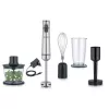 Batidora de mano Severin SM 3775 negra acero inoxidable