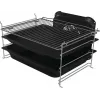 Cocina independiente Gorenje GECS5B70CLI, placa vitrocerámica eléctrica 4 zonas, horno 70 L, marfil, 500 mm de ancho