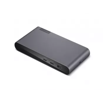 Lenovo 40B30090EU estación de acoplamiento/replicador de puertos para portátil 2 x USB 3.2 Gen 2 (3.1 Gen 2) Type-C gris