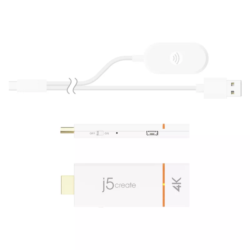 j5create JVAW76-N ScreenCast 4K HDMI adaptador de pantalla inalámbrico