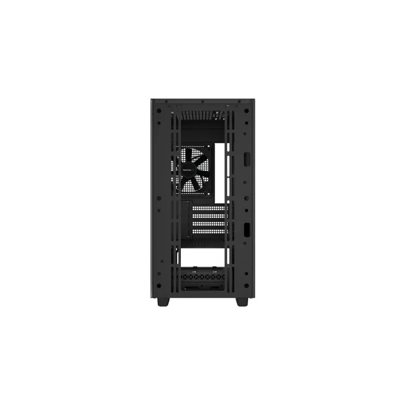 Caja de PC DeepCool CH370 mini tower — microATX/Mini-ITX, cristal templado, soporte para GPU de hasta 32 cm