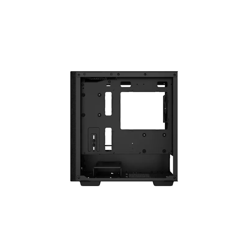 Caja de PC DeepCool CH370 mini tower — microATX/Mini-ITX, cristal templado, soporte para GPU de hasta 32 cm