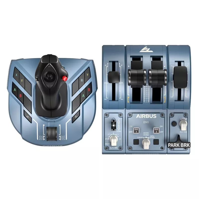 Thrustmaster TCA Captain Pack X Airbus Edition negro, gris USB joystick + palanca de empuje analógico PC, Xbox
