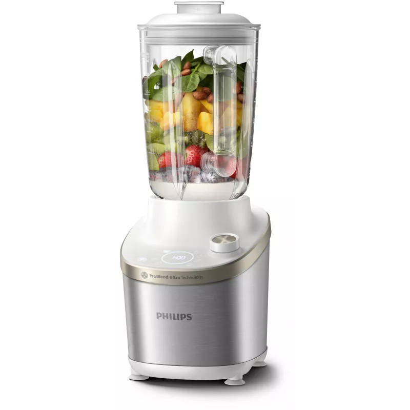 Philips serie 7000 HR3760/01 batidora 2 L batidora de vaso 1500 W acero inoxidable, blanco