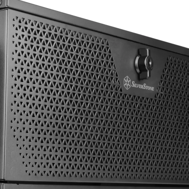 SilverStone SST-RM44 caja de servidor para rack 4U, SSI-EEB/SSI-CEB/ATX, negra
