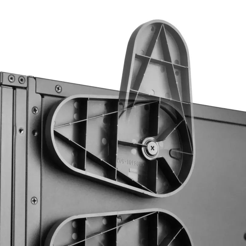 SilverStone SST-RM44 caja de servidor para rack 4U, SSI-EEB/SSI-CEB/ATX, negra