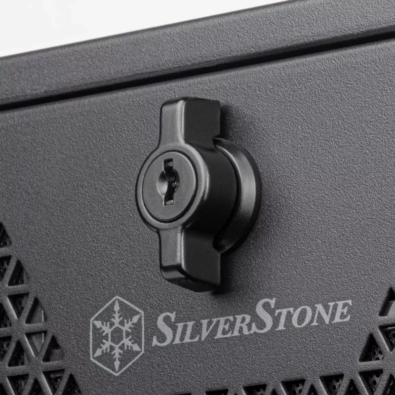 SilverStone SST-RM44 caja de servidor para rack 4U, SSI-EEB/SSI-CEB/ATX, negra