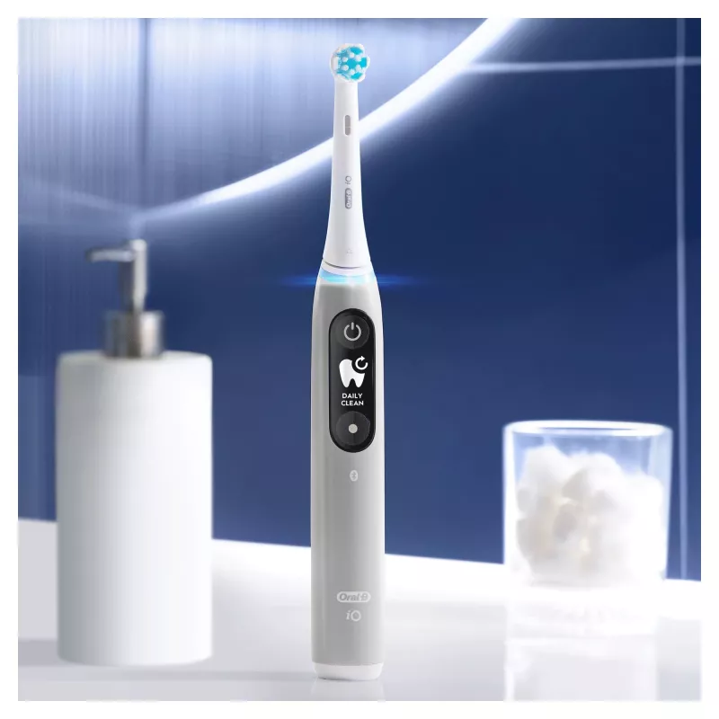 Oral-B iO 6S cepillo de dientes vibratorio para adultos gris, blanco