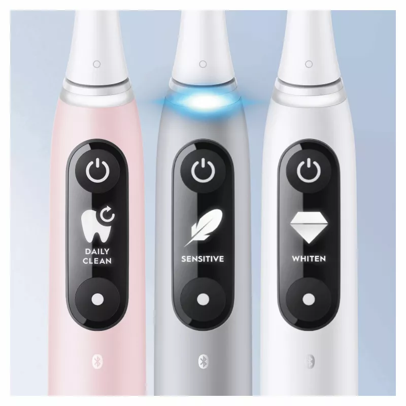 Oral-B iO 6S cepillo de dientes vibratorio para adultos gris, blanco