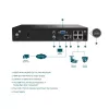 TP-Link VIGI grabador de vídeo en red PoE+ de 4 canales
