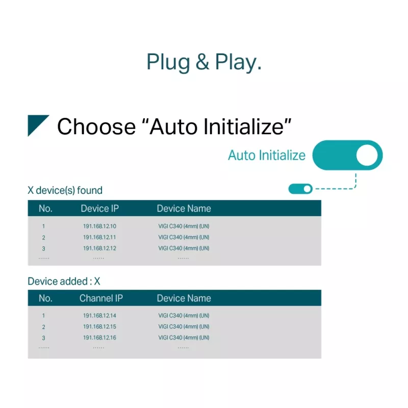 TP-Link VIGI grabador de vídeo en red PoE+ de 4 canales