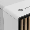 Caja de PC Fractal Design North torre midi blanca