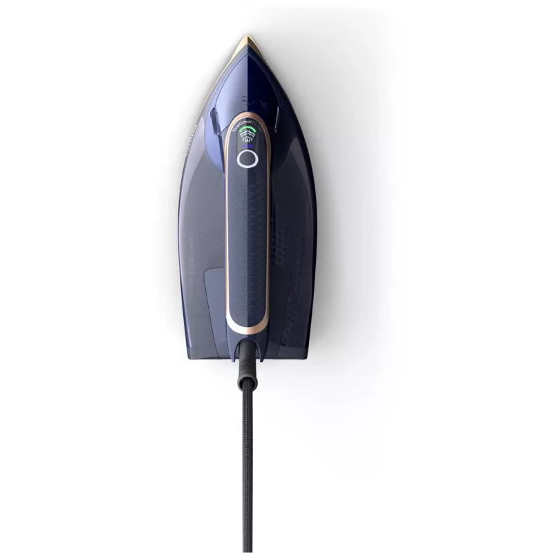 Plancha de vapor Philips Azur 8000 Series DST8050/20 — 3000 W, 0,35 L, suela SteamGlide Elite, 85 g/min vapor continuo, 260 g/min golpe de vapor