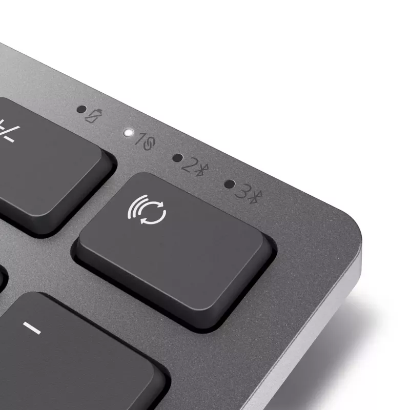Teclado DELL KB700 Office Bluetooth QWERTY US International gris