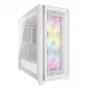 Caja de PC Corsair iCUE 5000D RGB Airflow semitorre blanca