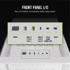 Caja de PC Corsair iCUE 5000D RGB Airflow semitorre blanca