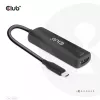 Adaptador activo CLUB3D USB Gen2 Type-C a HDMI™ 8K60Hz o 4K120Hz HDR10+ con DSC1.2 con Power Delivery 3.0 M/H