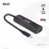 Adaptador activo CLUB3D USB Gen2 Type-C a HDMI™ 8K60Hz o 4K120Hz HDR10+ con DSC1.2 con Power Delivery 3.0 M/H