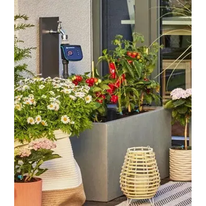 Sistema de riego por goteo Gardena 13400-20 longitud de manguera 15 m negro verde