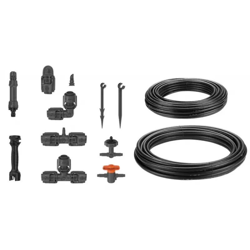 Set de microrriego por goteo Gardena 13455-20 longitud de manguera 15 m negro verde