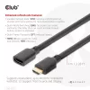 Club 3D CAC-1322 cable alargador Ultra High Speed HDMI 2.1, 4K, macho/hembra, 1 m, negro