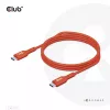 Club 3D CAC-1511 cable USB2 Type-C bidireccional certificado USB-IF, datos 480 Mb, PD 240 W (48 V/5 A) EPR, macho/macho, 1 m