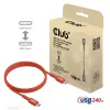Club 3D CAC-1511 cable USB2 Type-C bidireccional certificado USB-IF, datos 480 Mb, PD 240 W (48 V/5 A) EPR, macho/macho, 1 m