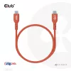 Club 3D CAC-1511 cable USB2 Type-C bidireccional certificado USB-IF, datos 480 Mb, PD 240 W (48 V/5 A) EPR, macho/macho, 1 m