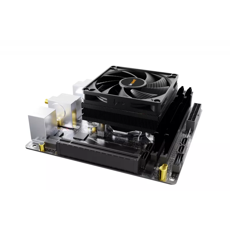 Disipador de aire be quiet! Pure Rock LP 9.2 cm negro 2500 RPM rodamiento Rifle