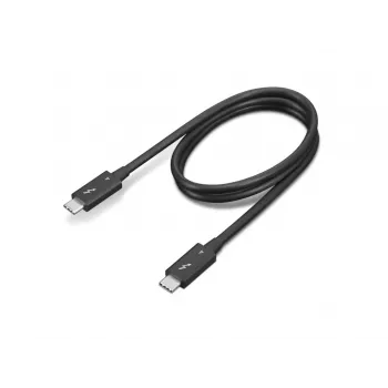 Cable Thunderbolt Lenovo 4X91K16968 0,7 m 40 Gbit/s negro