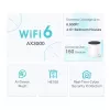 Router Mesh TP-Link AX3000 doble banda 2,4 GHz 5 GHz Wi-Fi 6