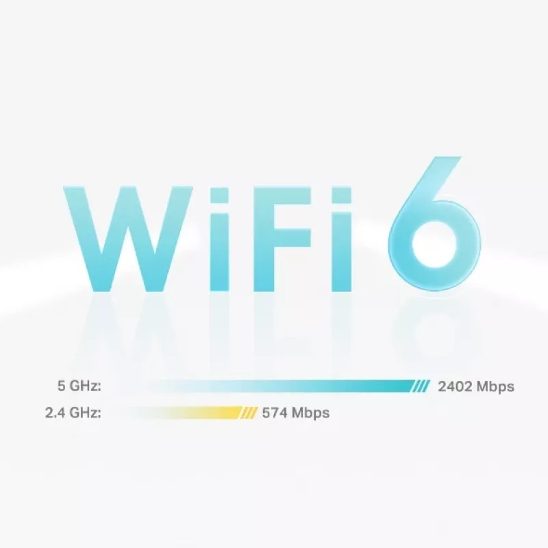 Router Mesh TP-Link AX3000 doble banda 2,4 GHz 5 GHz Wi-Fi 6