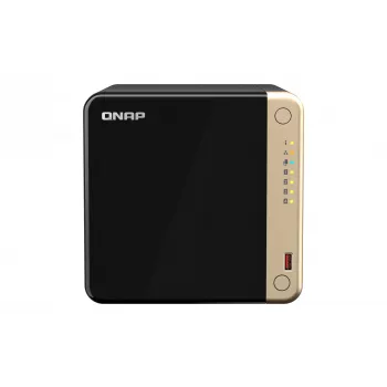 NAS QNAP TS-464 torre Intel® Celeron® N5095 8 GB DDR4 0 TB QNAP QTS negro