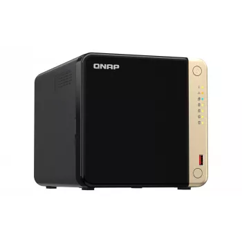 NAS QNAP TS-464 torre Intel® Celeron® N5095 8 GB DDR4 0 TB QNAP QTS negro