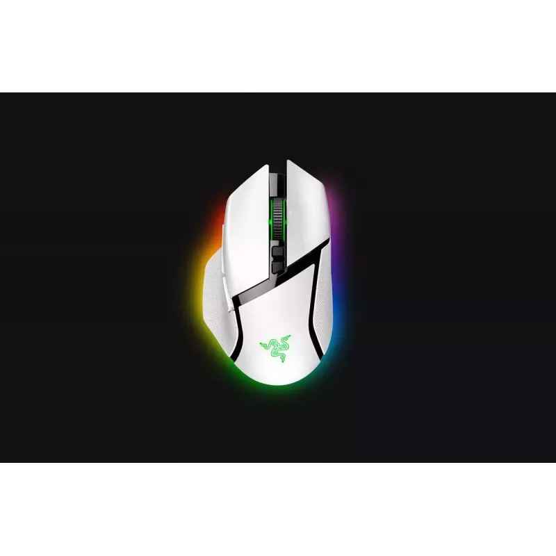 Razer Basilisk V3 Pro ratón inalámbrico para juegos, blanco