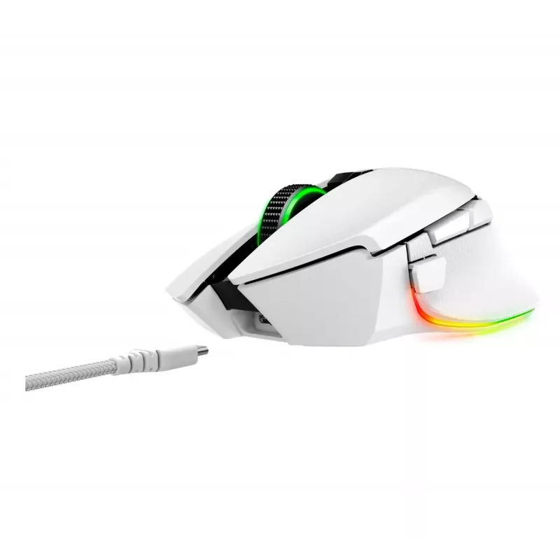 Razer Basilisk V3 Pro ratón inalámbrico para juegos, blanco