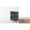 Horno eléctrico empotrable Bosch Serie 2 HBF010BV1S — 66 L, mandos giratorios, lámpara halógena, clase A, blanco