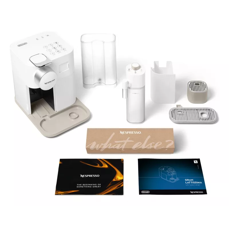 Cafetera De’Longhi Lattissima One Nespresso Gran Lattissima de Delonghi, Elegantes Dunkel