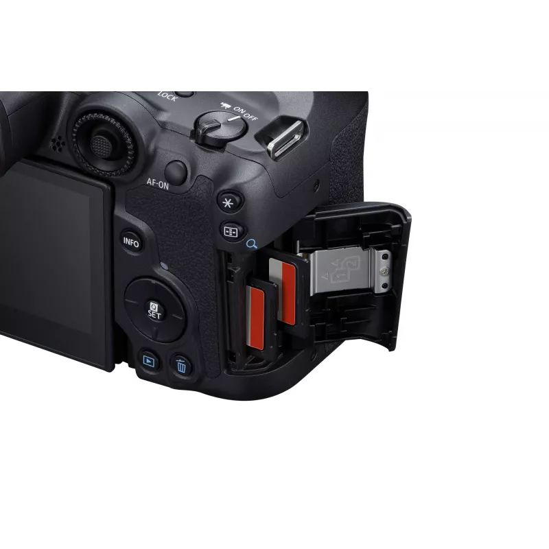 Canon EOS R7 cámara sin espejo con objetivo RF-S 18-150mm F3.5-6.3 IS STM, 32,5 MP CMOS, vídeo 4K, 0,53 kg, negra