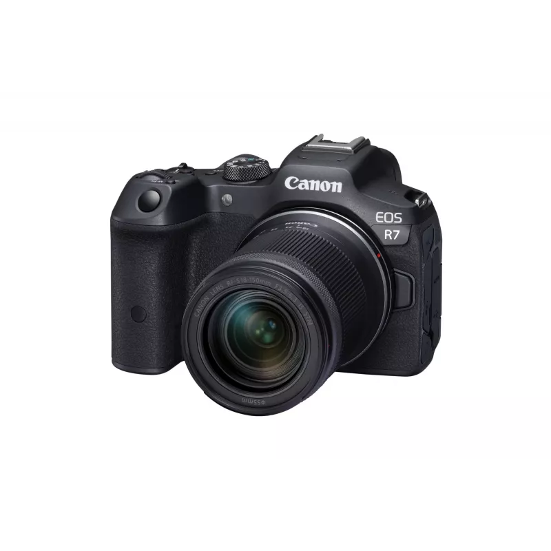 Canon EOS R7 cámara sin espejo con objetivo RF-S 18-150mm F3.5-6.3 IS STM, 32,5 MP CMOS, vídeo 4K, 0,53 kg, negra