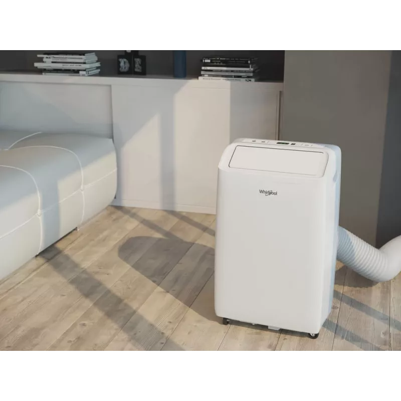 Aire acondicionado portátil Whirlpool PACF29CO W 49 dB blanco