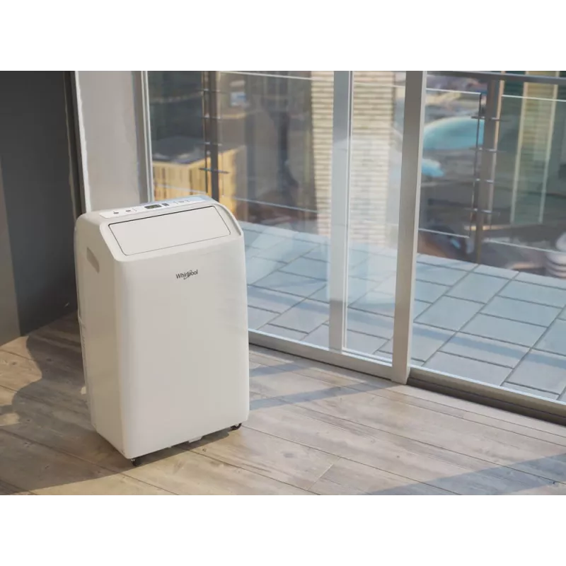 Aire acondicionado portátil Whirlpool PACF29CO W 49 dB blanco