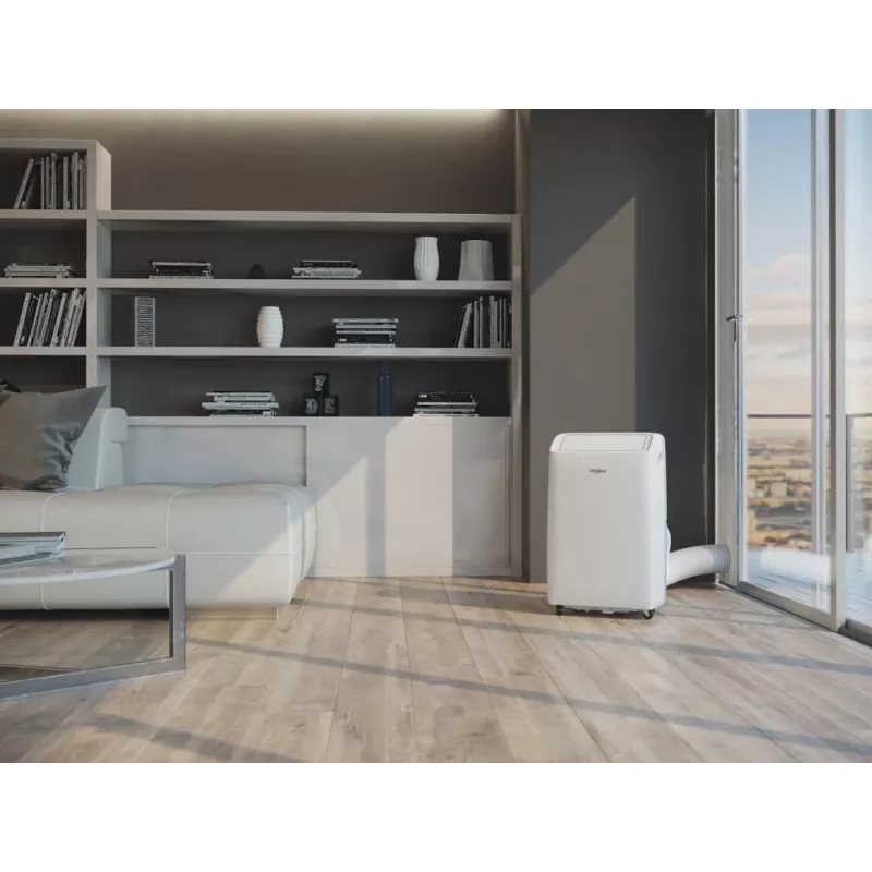 Aire acondicionado portátil Whirlpool PACF29CO W 49 dB blanco