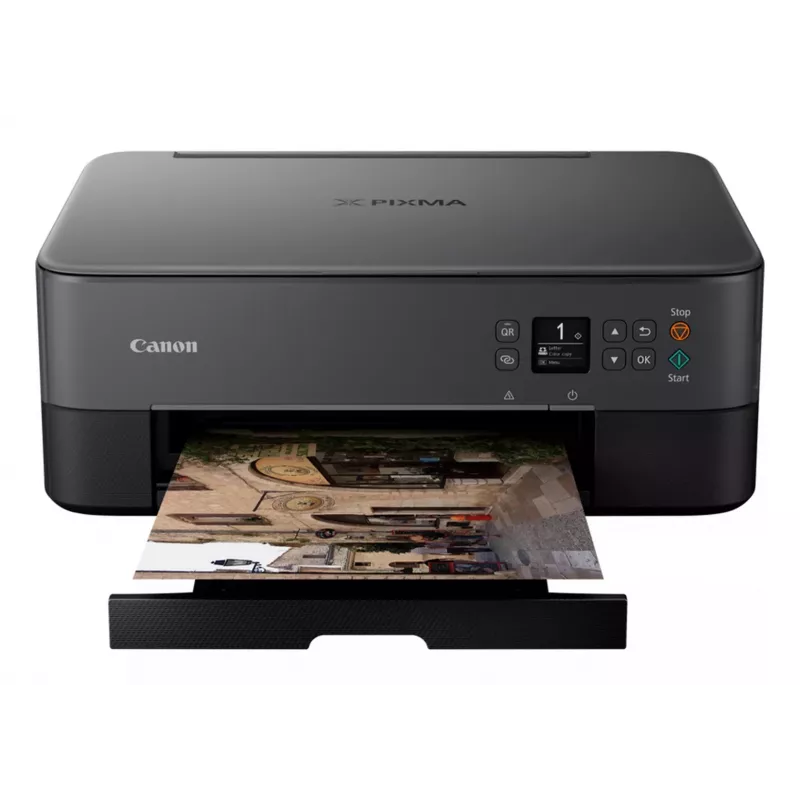 Canon PIXMA TS5350i impresora multifunción de inyección de tinta a color 3 en 1, A4, 4800 x 1200 DPI, Wi-Fi, dúplex, negra