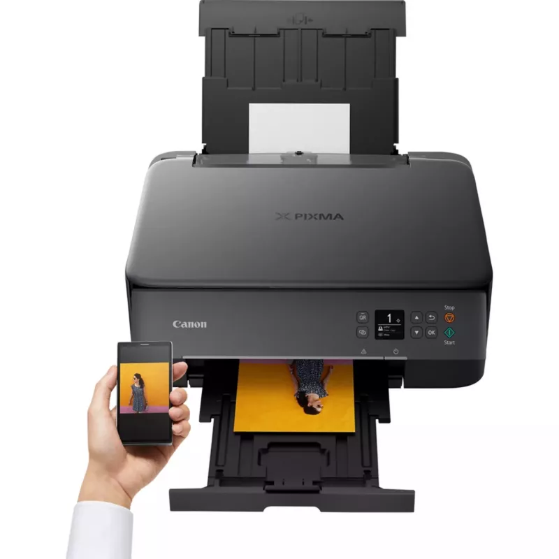 Canon PIXMA TS5350i impresora multifunción de inyección de tinta a color 3 en 1, A4, 4800 x 1200 DPI, Wi-Fi, dúplex, negra