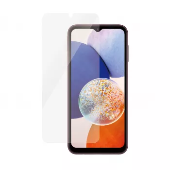 Protector de pantalla PanzerGlass Samsung Galaxy A14 A14 5G Ultra-Wide Fit resistente a arañazos e impactos