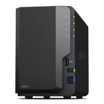 NAS Synology DiskStation DS223 sobremesa Realtek RTD1619B 2 GB DDR4