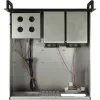 Inter-Tech IPC 3U-3508 chasis para servidor de almacenamiento, rack 48,3 cm 3U, ATX, SATA/SAS Hot-Swap, 2x bahías externas de 5,25 pulgadas, sin fuente de alimentación, negro