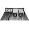 Inter-Tech IPC 3U-3508 chasis para servidor de almacenamiento, rack 48,3 cm 3U, ATX, SATA/SAS Hot-Swap, 2x bahías externas de 5,25 pulgadas, sin fuente de alimentación, negro